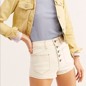 NWT Free People Shorts - White